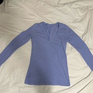 Lululemon long sleeve v neck top